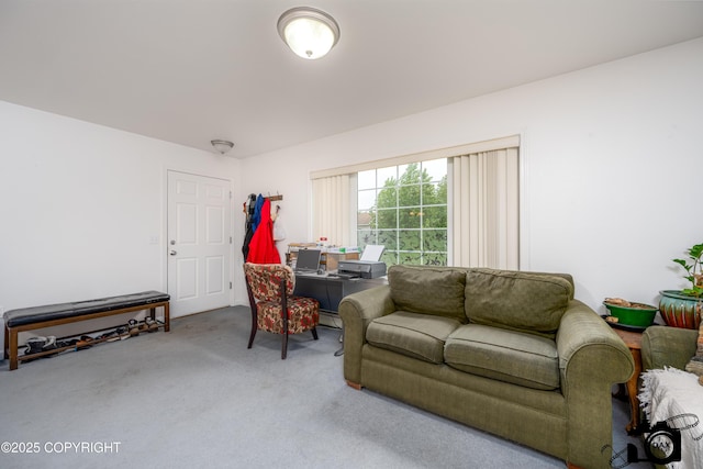 500 W Roy Rd, Wasilla, AK 99654 - living room with carpet and an office area