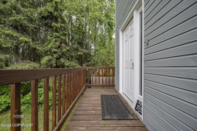 19113 Sarichef Loop, Eagle River, AK 99577 - view of deck