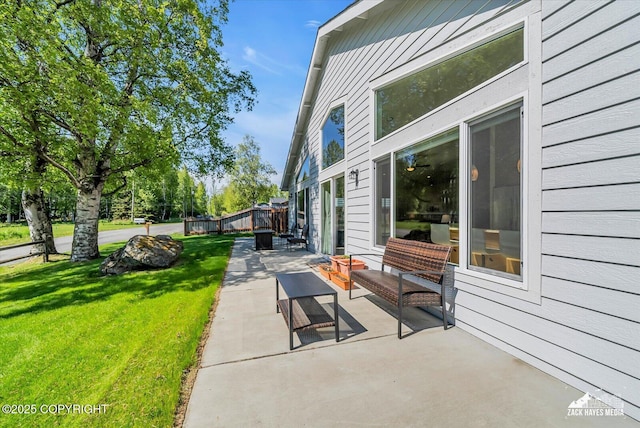 8620 Jade St, Anchorage, AK 99502 - view of patio / terrace