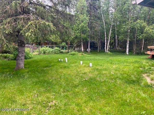 12944 Ridgeview Dr, Anchorage, AK 99516 - view of grassy yard