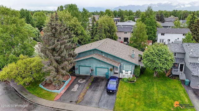 4139 Cosmos Dr, Anchorage, AK 99517 - aerial view of residential area