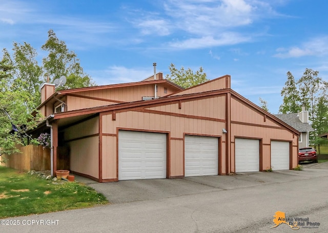 218 Deerfield Dr, Anchorage, AK 99515 - view of garage