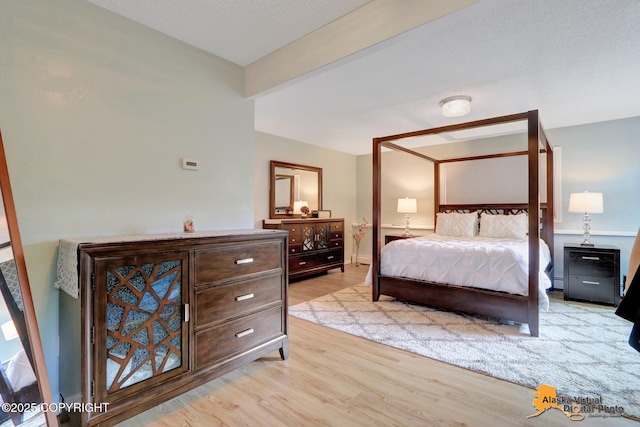 218 Deerfield Dr, Anchorage, AK 99515 - bedroom with light wood-type flooring and a baseboard radiator