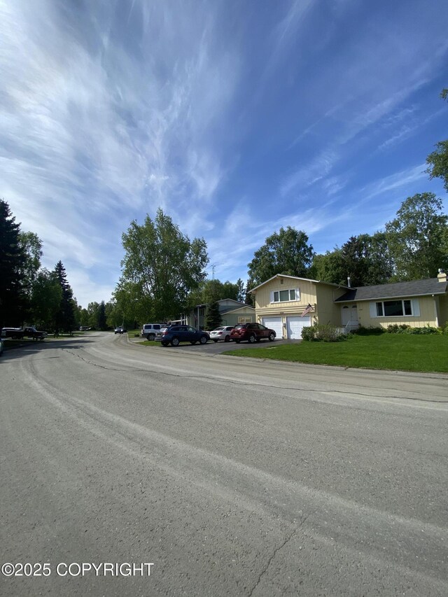 3316 Vassar Dr, Anchorage, AK 99508 - view of asphalt road