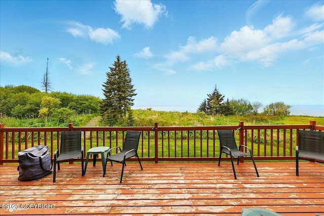 22325 Sterling Hwy, Ninilchik, AK 99639 - view of deck