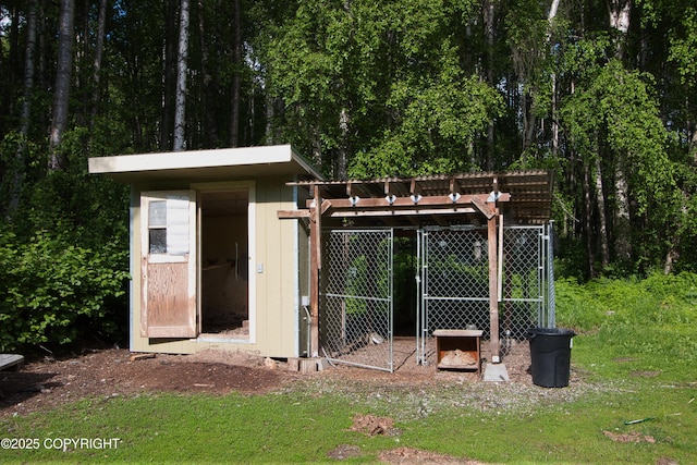 11838 N Hagion Shores Dr, Willow, AK 99688 - view of poultry coop