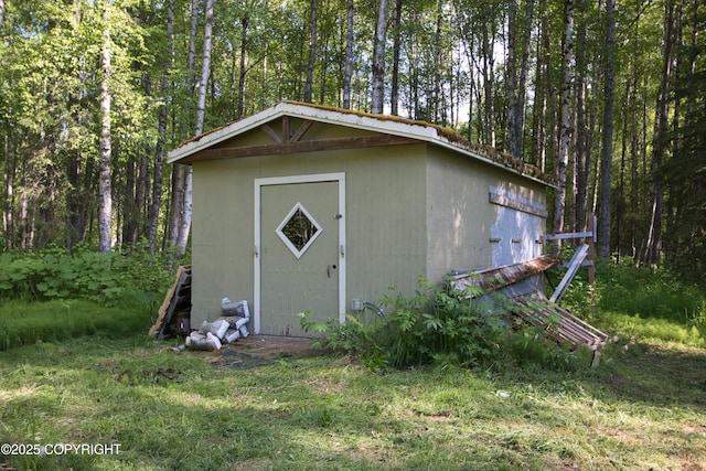 11838 N Hagion Shores Dr, Willow, AK 99688 - view of shed