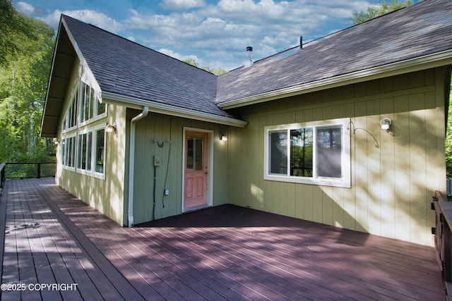 11838 N Hagion Shores Dr, Willow, AK 99688 - view of wooden deck
