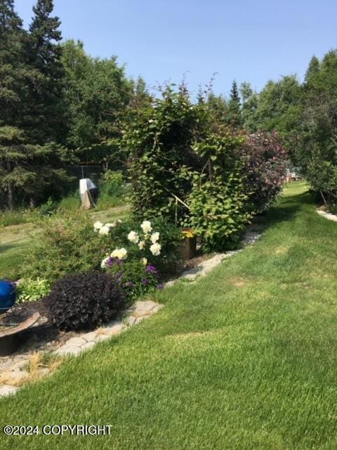 4745 Manytell Ave, Anchorage, AK 99516 - view of grassy yard
