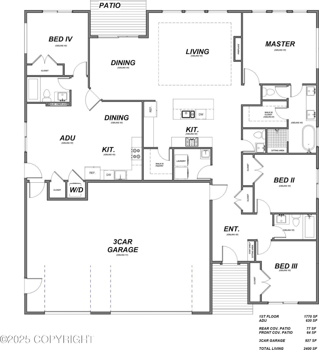 6675 E Gateway Dr, Palmer, AK 99645 - home floor plan