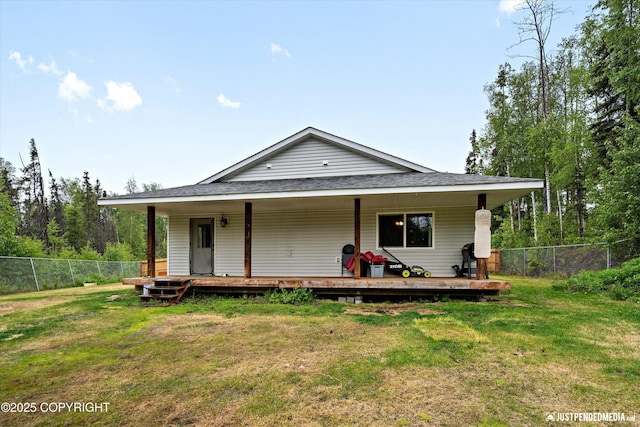 7490 W Rodney Cir, Wasilla, AK 99623 - view of front facade featuring a shingled roof