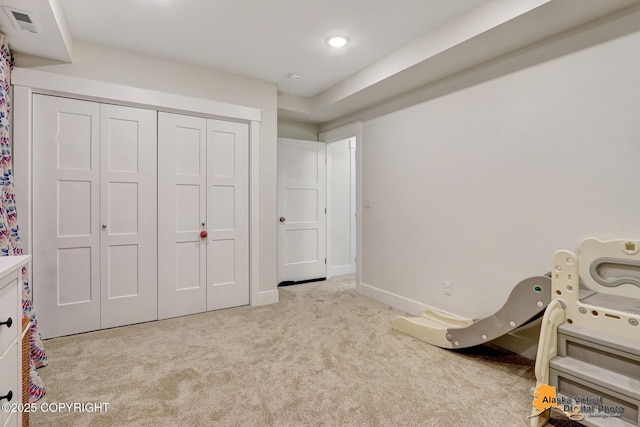 5466 Sandhill Loop, Anchorage, AK 99502 - recreation room with carpet and baseboards