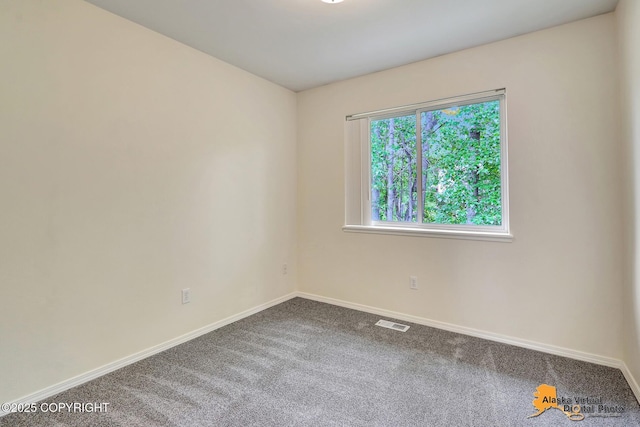 2598 Brookshire Loop # 27, Anchorage, AK 99504 - spare room featuring carpet and baseboards