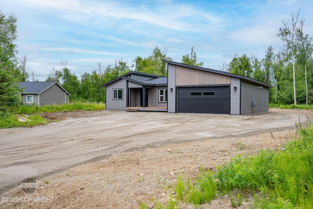 8328 S Ira Dr, Wasilla, AK 99623 - view of mid-century home