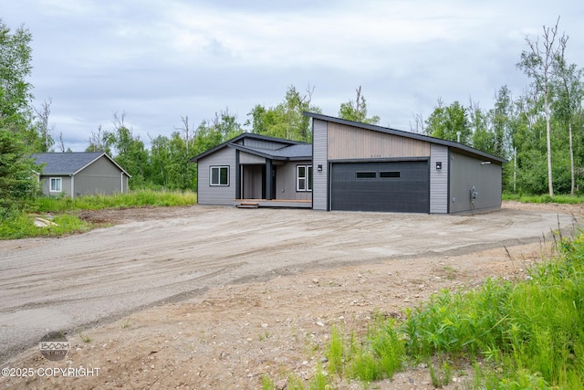 8328 S Ira Dr, Wasilla, AK 99623 - view of mid-century modern home