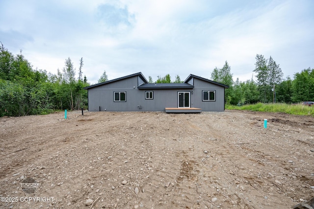8328 S Ira Dr, Wasilla, AK 99623 - rear view of house