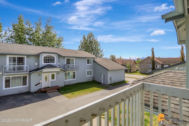 201 E Danna Ave Unit D, Wasilla, AK 99654 - balcony with a residential view