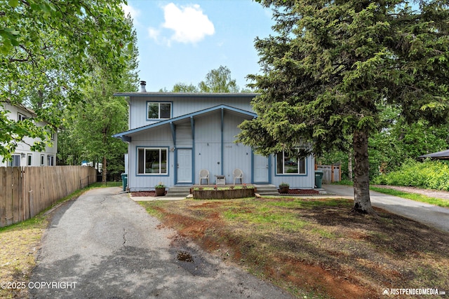 11730 Nix Ct, Anchorage, AK 99515 - view of front of house featuring asphalt driveway