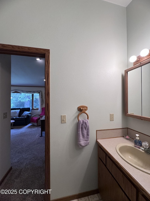 34008 Orlander Ave, Seward, AK 99664 - bathroom featuring vanity