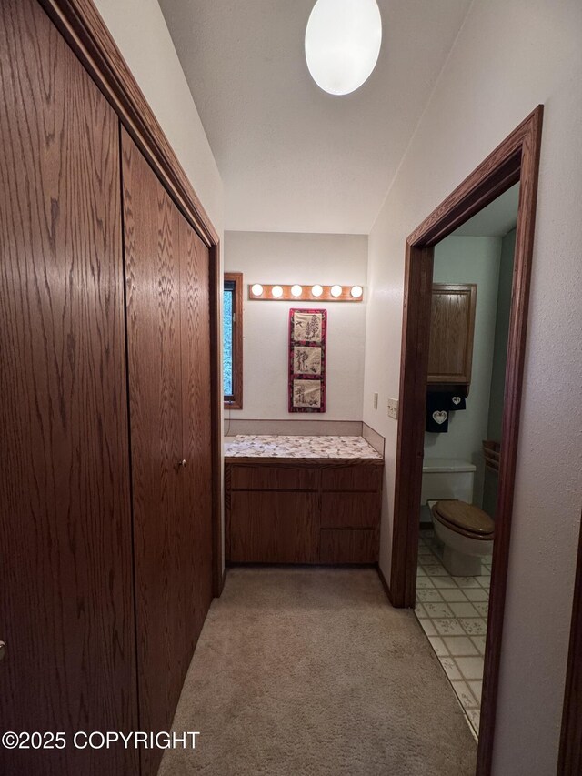 34008 Orlander Ave, Seward, AK 99664 - hallway featuring light carpet