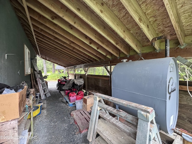 34008 Orlander Ave, Seward, AK 99664 - exterior space with oil tank and an exterior structure