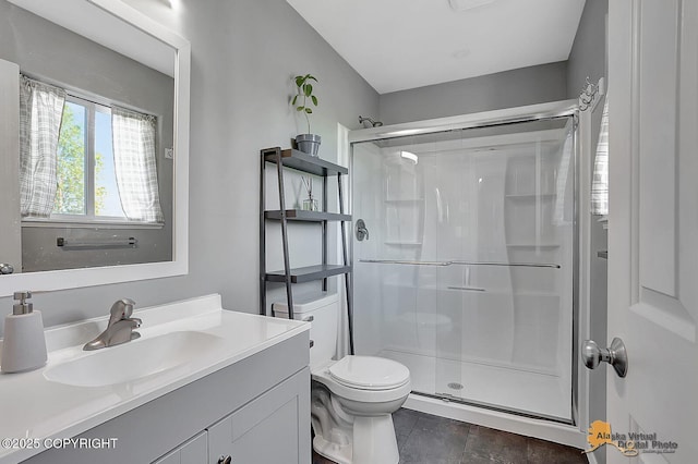 962 S Rebecca Dr, Palmer, AK 99645 - full bath featuring a shower stall and vanity