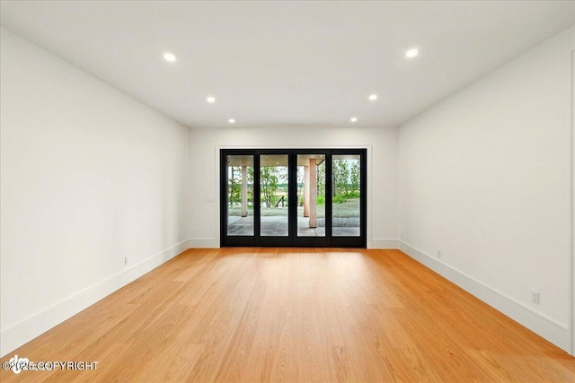1308 Cunningham Ct, Kenai, AK 99611 - spare room with light wood-style floors, recessed lighting, and baseboards