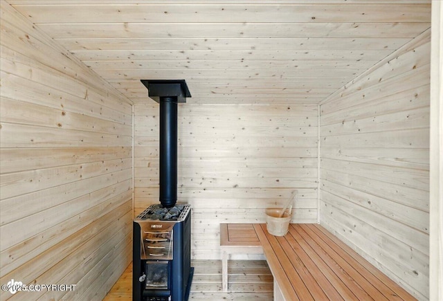 1308 Cunningham Ct, Kenai, AK 99611 - sauna featuring wooden walls
