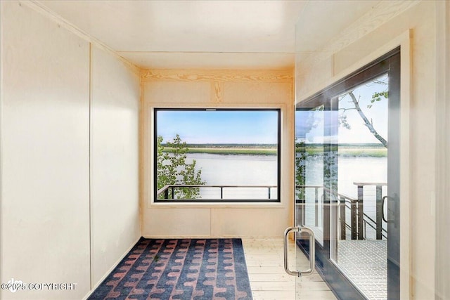 1308 Cunningham Ct, Kenai, AK 99611 - unfurnished sunroom with a water view