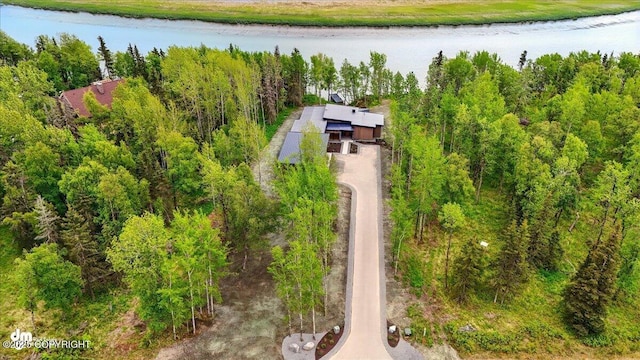 1308 Cunningham Ct, Kenai, AK 99611 - view from above of property with a nearby body of water