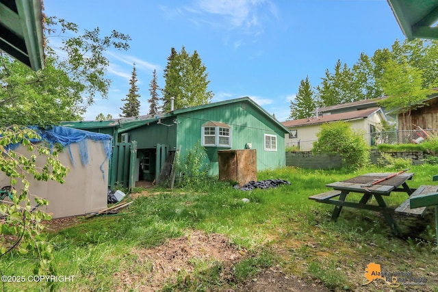 7510 Peck Ave, Anchorage, AK 99504 - view of rear view of house