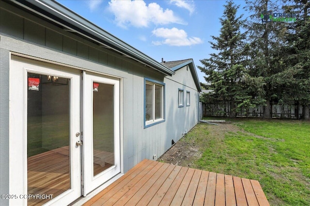 1918 Juneau Dr, Anchorage, AK 99501 - view of wooden terrace