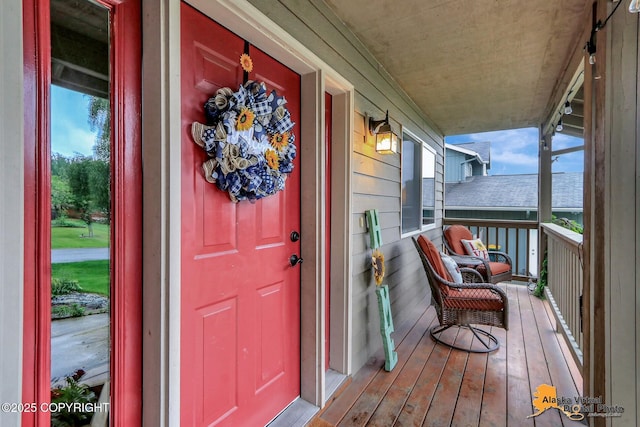 18924 Third St, Eagle River, AK 99577 - entrance to property featuring covered porch