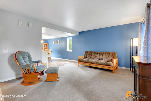 18924 Third St, Eagle River, AK 99577 - living area with carpet