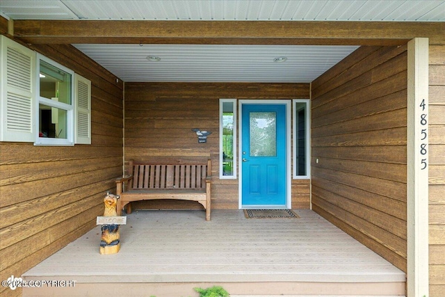 48585 Runners Ave, Soldotna, AK 99669 - entrance to property with covered porch