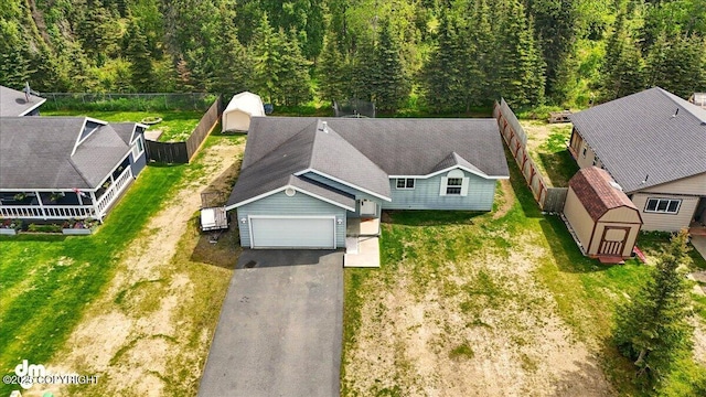 1213 Channel Way, Kenai, AK 99611 - view of subject property with a forest