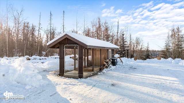 40327 S Malaspina Loop, Talkeetna, AK 99676 - view of snow covered structure