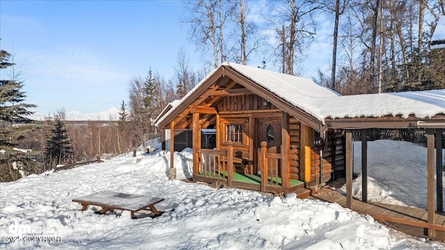 40327 S Malaspina Loop, Talkeetna, AK 99676 - view of snow covered structure