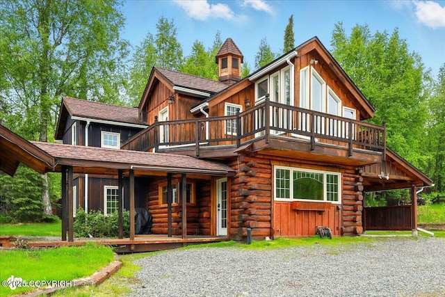 40327 S Malaspina Loop, Talkeetna, AK 99676 - cabin featuring log siding