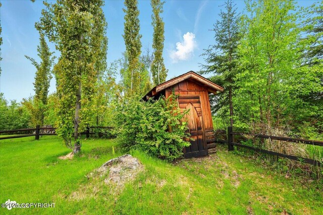 40327 S Malaspina Loop, Talkeetna, AK 99676 - view of yard