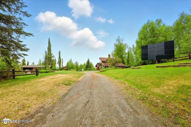 40327 S Malaspina Loop, Talkeetna, AK 99676 - view of dirt / gravel driveway