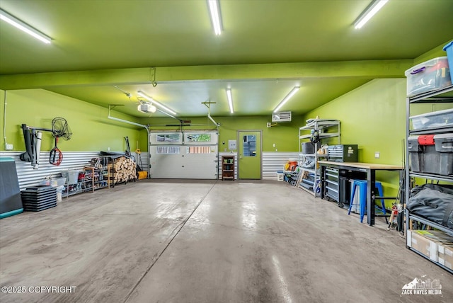 1601 Bannister Dr, Anchorage, AK 99508 - garage with a garage door opener