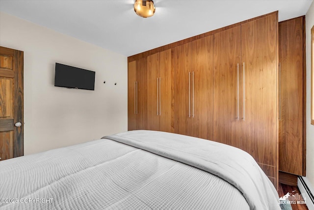 1601 Bannister Dr, Anchorage, AK 99508 - bedroom with baseboard heating
