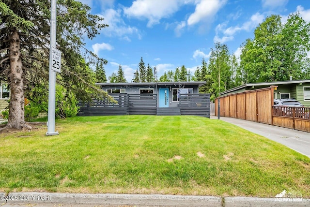 1601 Bannister Dr, Anchorage, AK 99508 - view of front of home featuring driveway