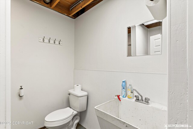 1701 Woo Blvd, Anchorage, AK 99515 - bathroom with a sink and toilet
