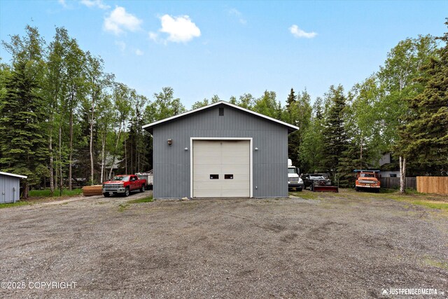 1701 Woo Blvd, Anchorage, AK 99515 - view of detached garage