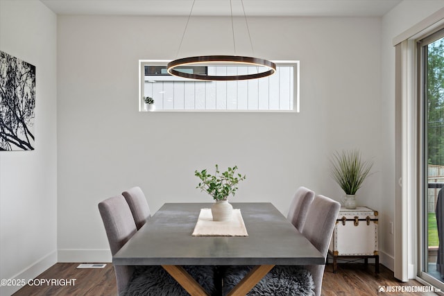 7864 Crane Cir, Anchorage, AK 99502 - dining room featuring wood finished floors