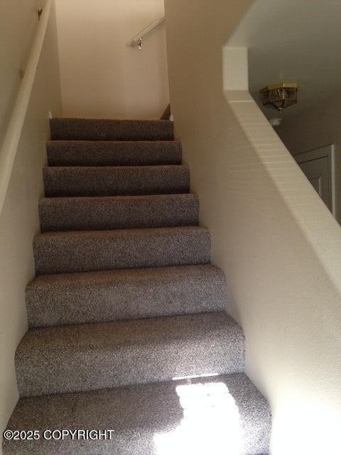 17491 Fire Eagle Way # 6, Eagle River, AK 99577 - view of stairway