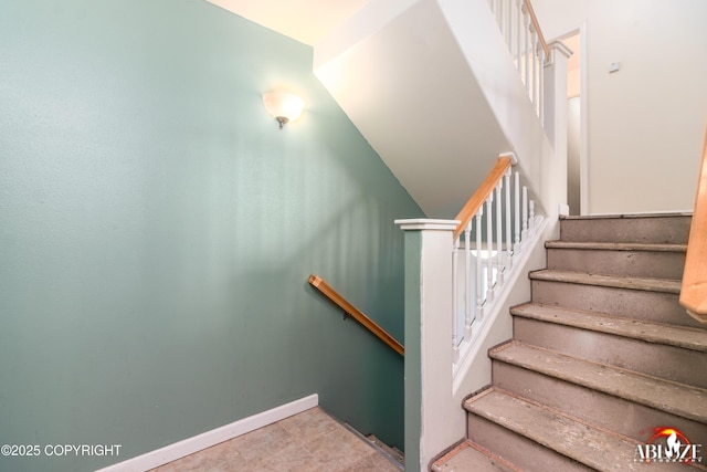 4106 E Country Fair Dr # A, Wasilla, AK 99654 - stairway with baseboards
