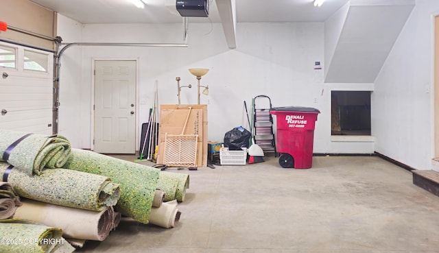 4106 E Country Fair Dr # A, Wasilla, AK 99654 - garage with a garage door opener